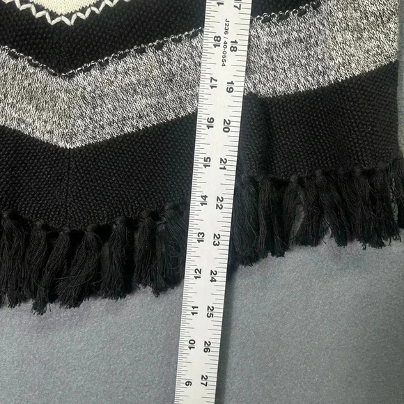 Alfred Dunner Petite Vintage Western Knit Fringe Sweater Womens PXL Warm 1261 - Picture 5 of 7